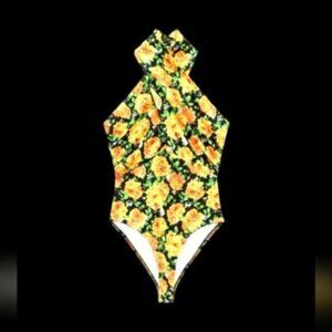 ZARA Floral Bodysuit NWT Sz Medium